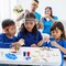 40-Set Wooden Patriotic Star Crafts Kit - Unfinished Wood Stars for 4th of July Ornaments - DIY Independence Day Hanging Decorations & Memorial Day Arts and Crafts for Kids & Adults